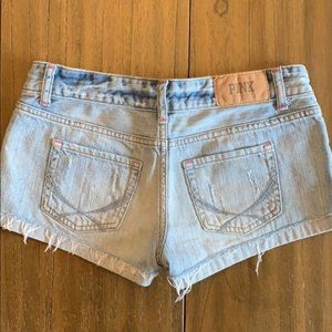 PINK Victoria’s Secret Distressed Jean Shorts - 2